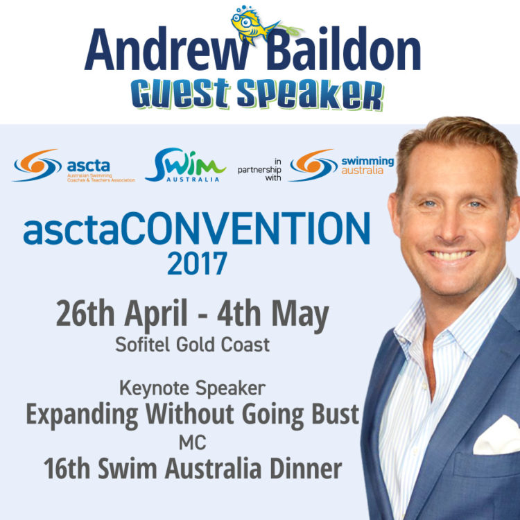 asctaCONVENTION 2017 keynote speaker and awards host Andrew Baildon at Sofitel Broadbeach Gold Coast