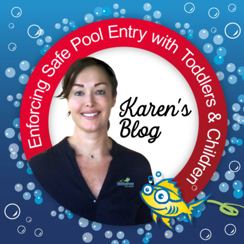 Enforcing Safe Pool Entry with Toddlers and Children