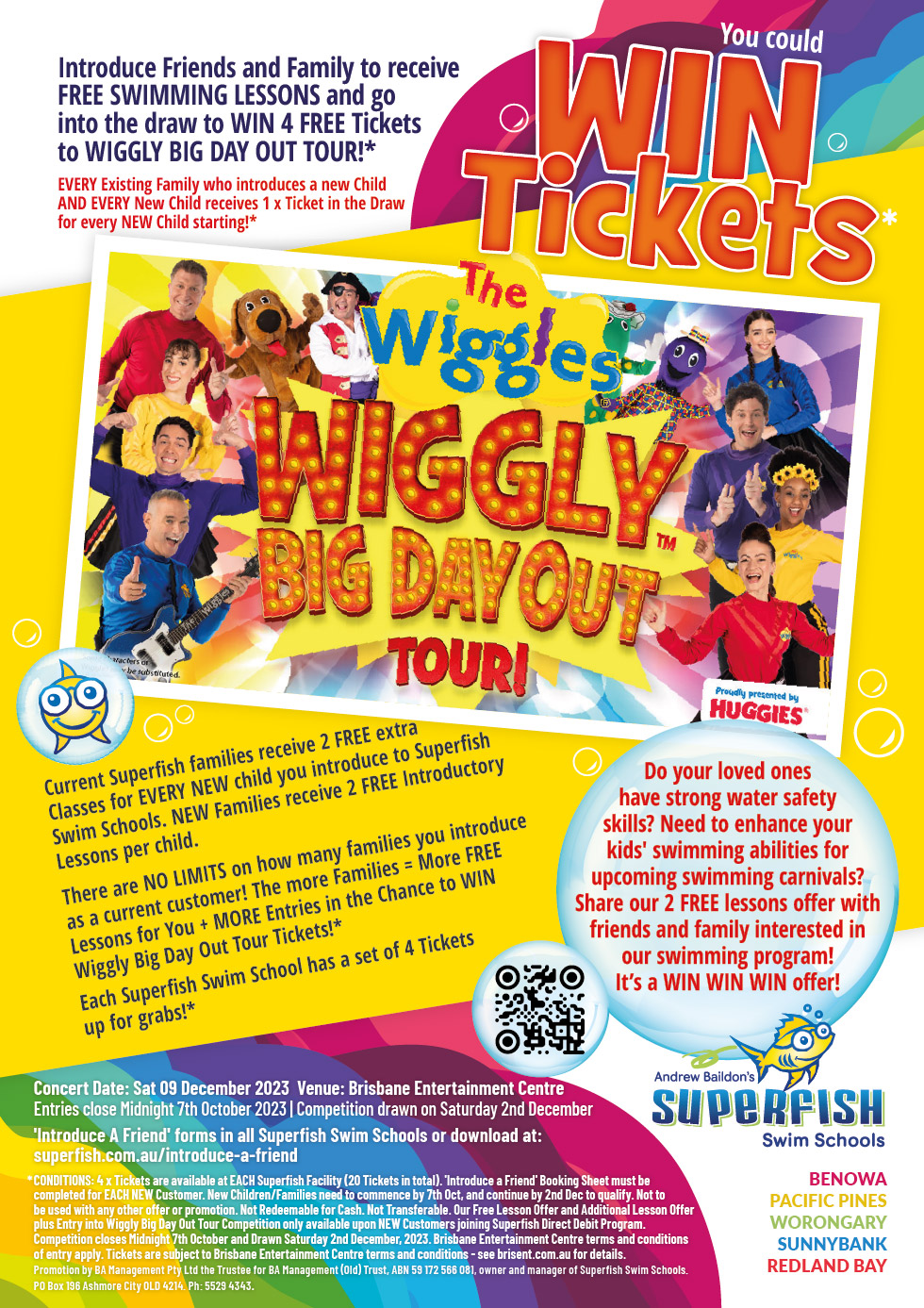 Introduce a friend for your chance to WIN tickets to Wiggly Day Out Concert!*
